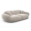 Samtstoff 3-Sitzer Couch Elara – Bild 37