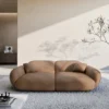 Kunstleder 3-Sitzer Couch Elara – Bild 2