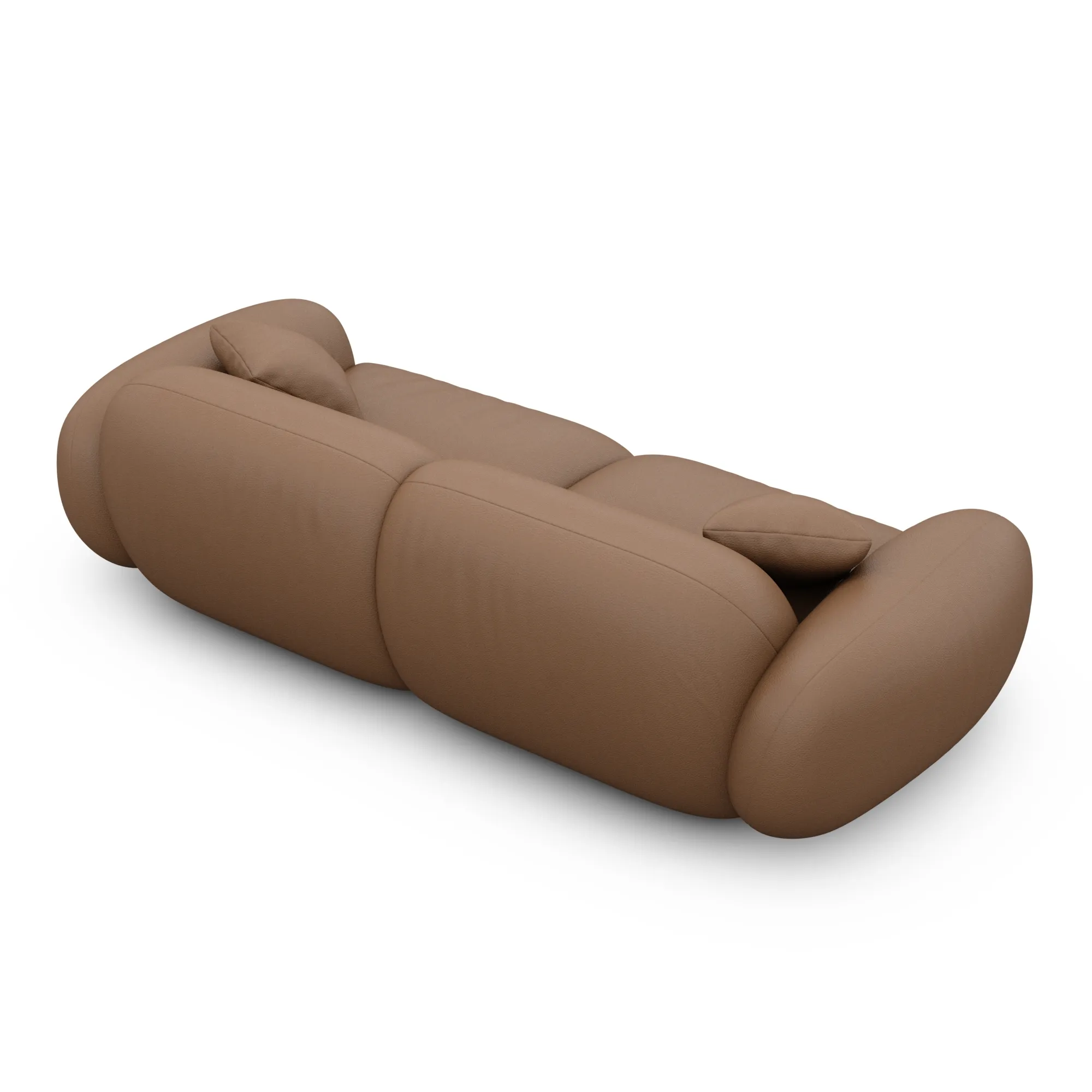 Kunstleder 3-Sitzer Couch Elara – Bild 20