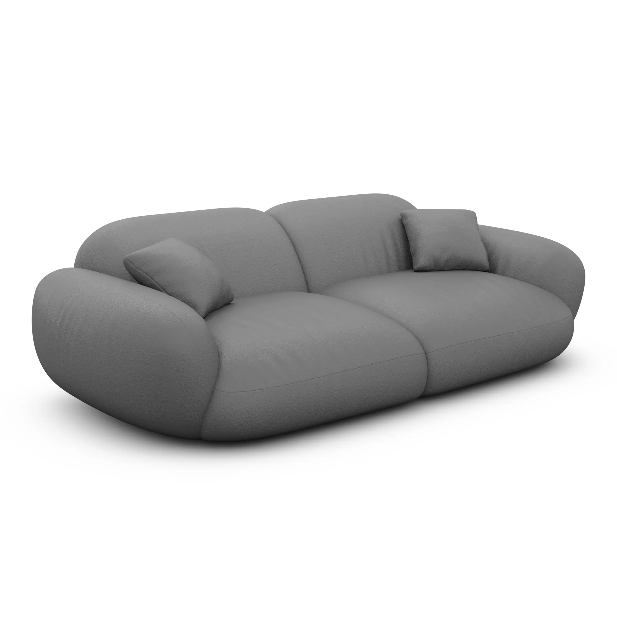 Kunstleder 3-Sitzer Couch Elara – Bild 27