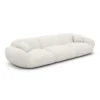 Bouclé 4-Sitzer Couch Elara – Bild 7
