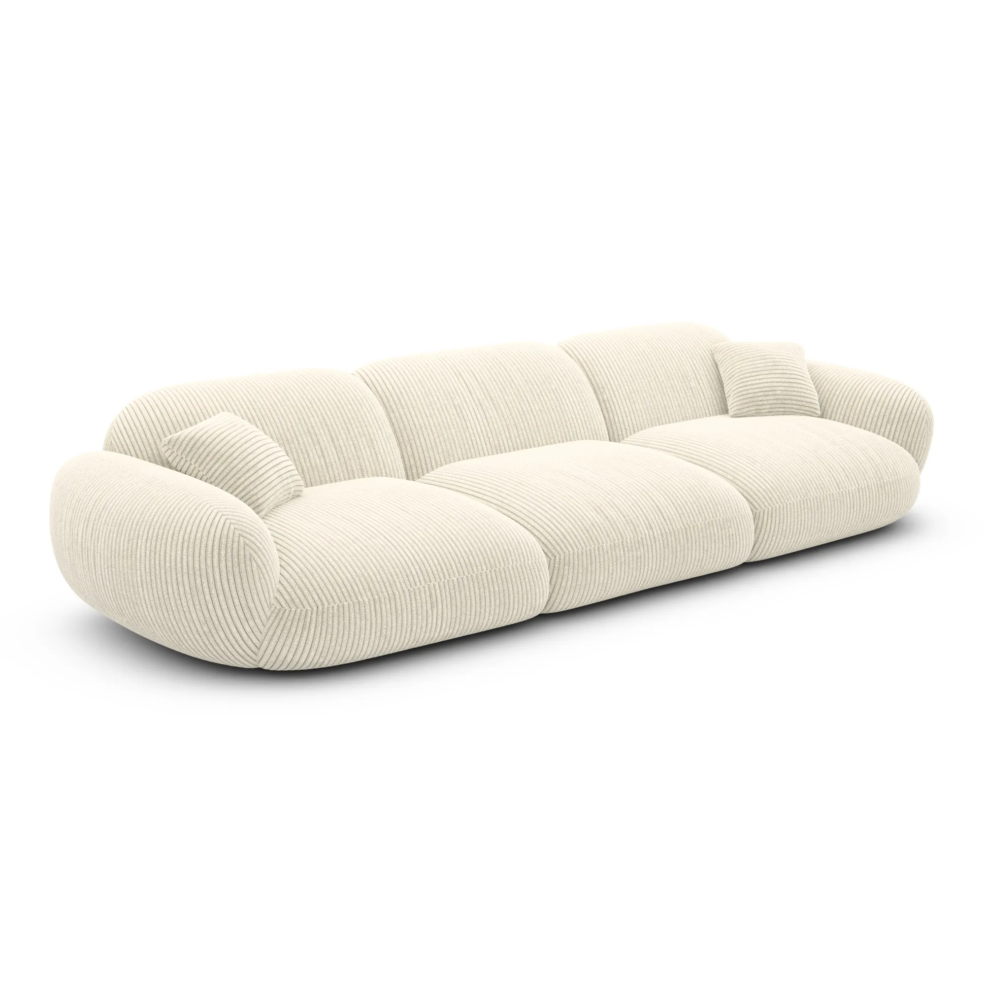 Cord 4-Sitzer Couch Elara – Bild 14