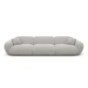 Strukturstoff 4-Sitzer Couch Elara – Bild 18