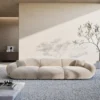 Samtstoff 4-Sitzer Couch Elara – Bild 9