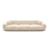 Samtstoff 4-Sitzer Couch Elara – Bild 44