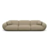 Echtleder 4-Sitzer Couch Elara – Bild 13