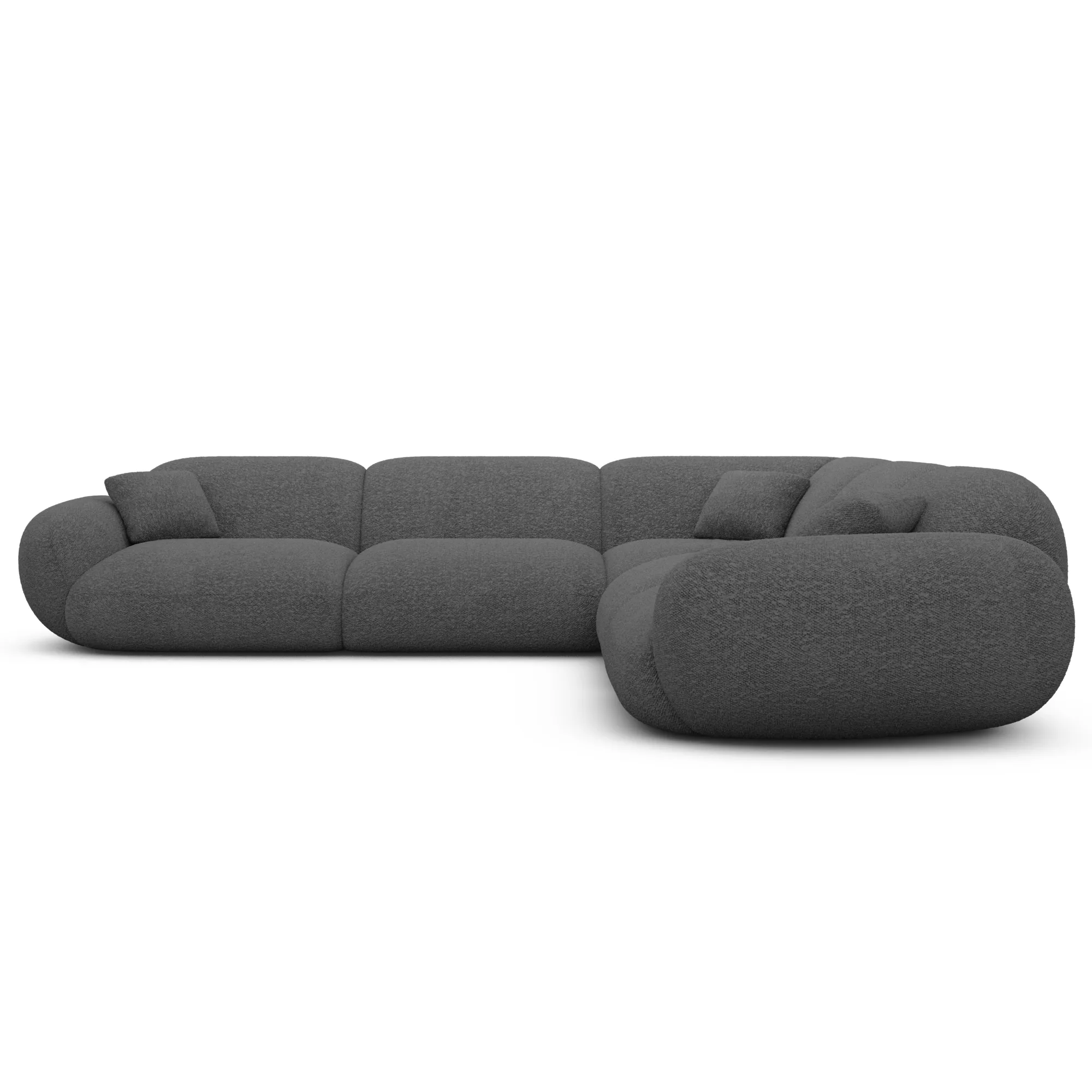 Bouclé Ecksofa Elara – Bild 5