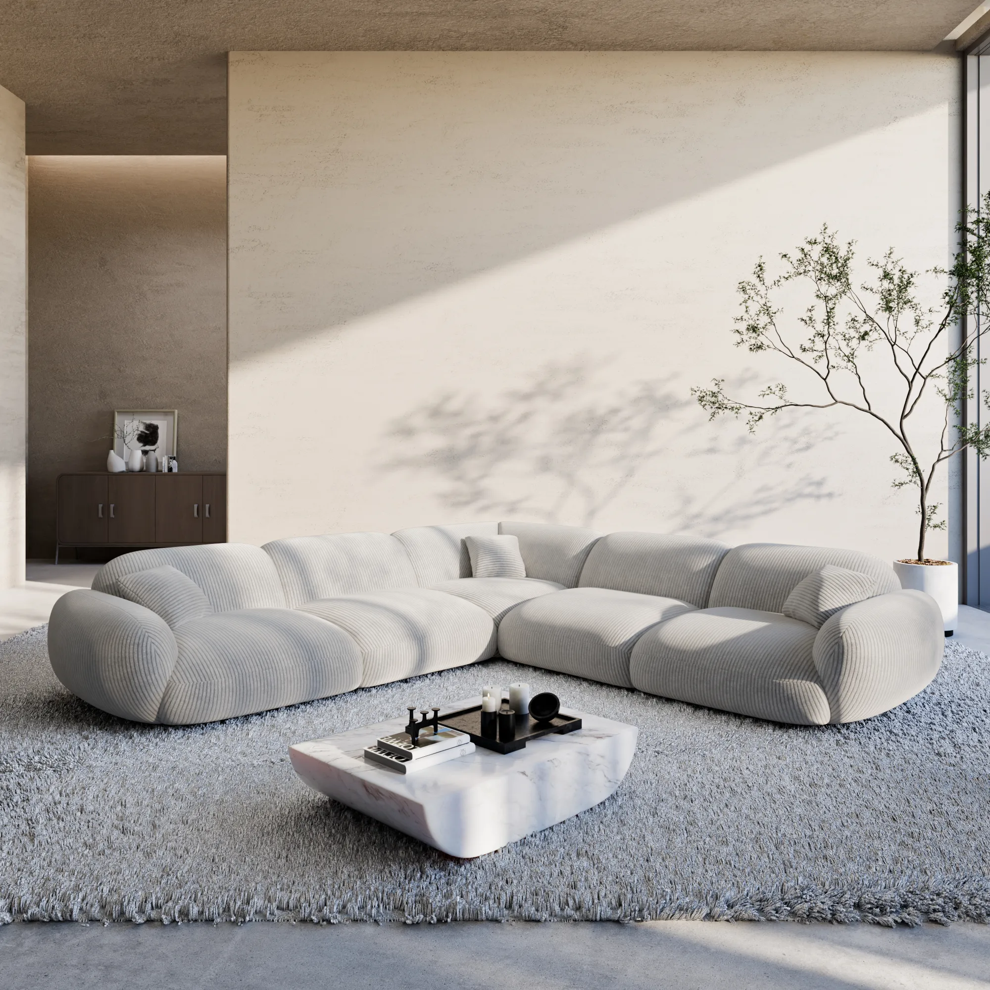Cord Ecksofa Elara – Bild 3