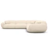 Strukturstoff Ecksofa Elara – Bild 36