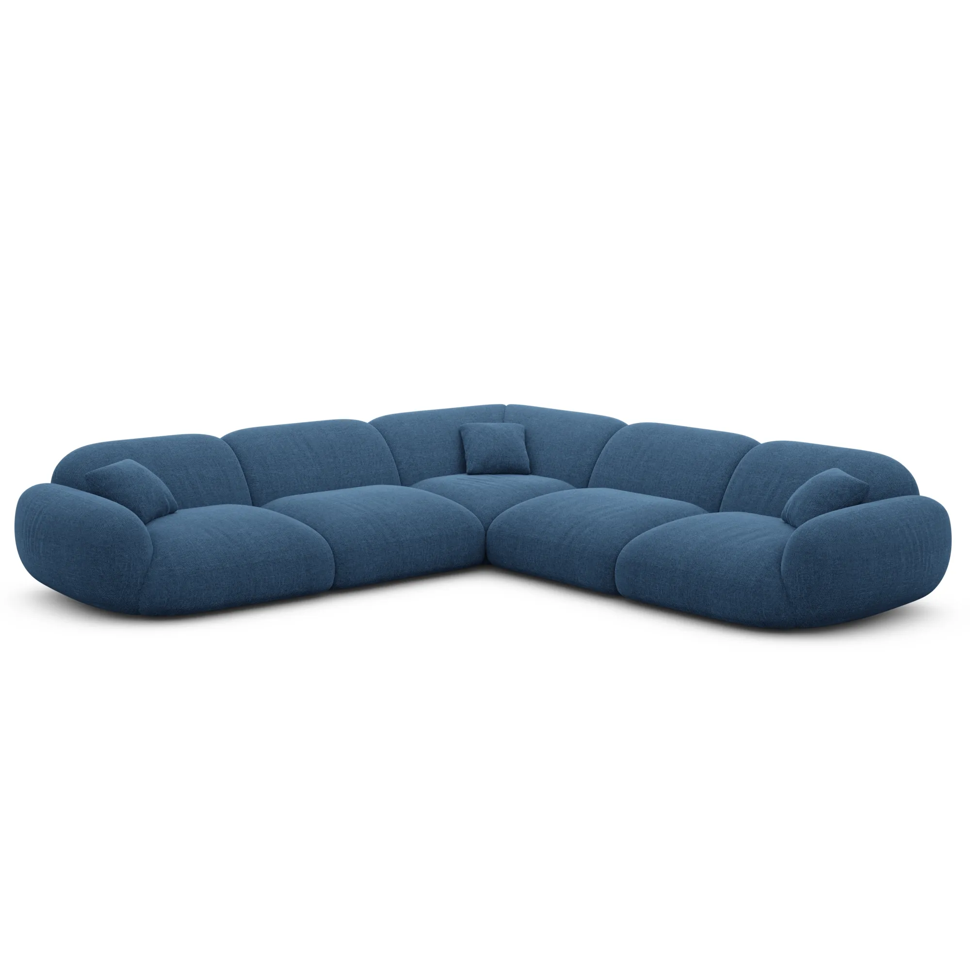 Strukturstoff Ecksofa Elara – Bild 38