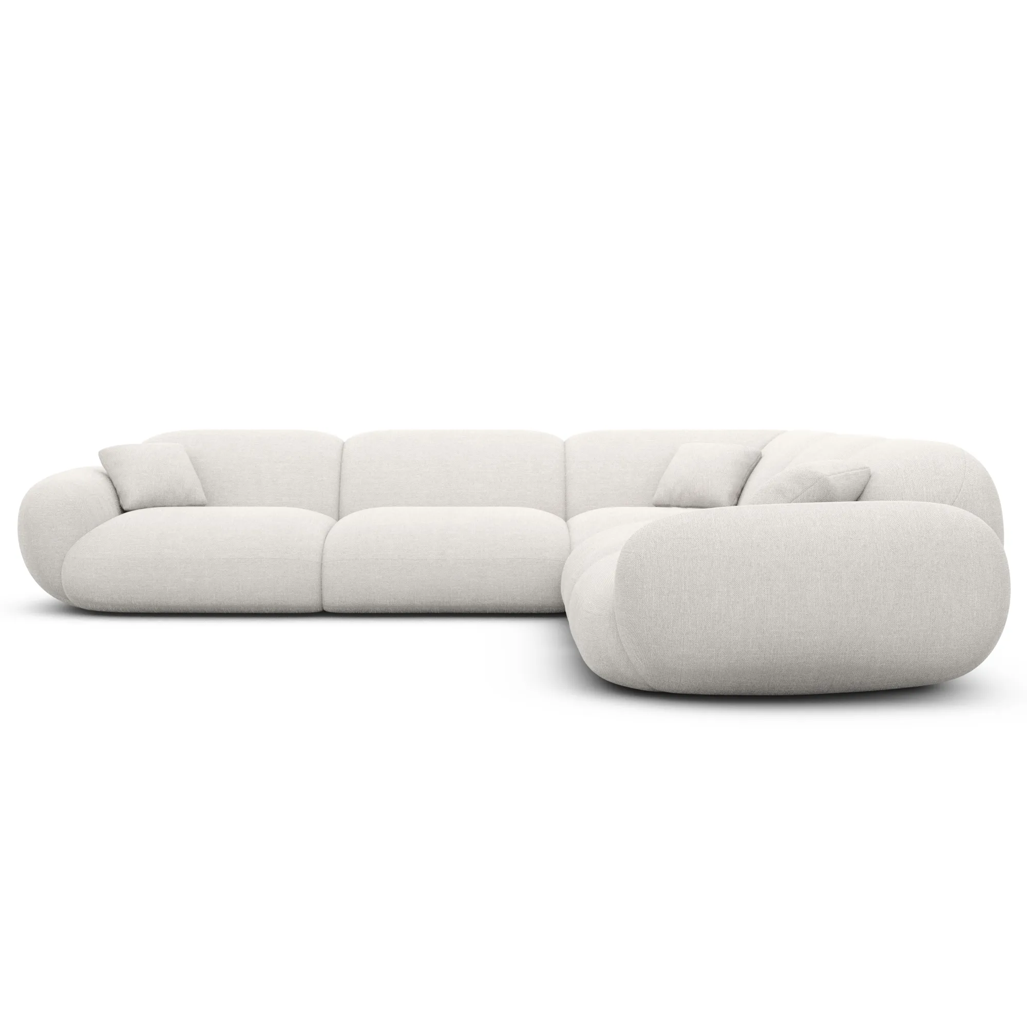 Strukturstoff Ecksofa Elara – Bild 21
