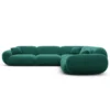Samtstoff Ecksofa Elara – Bild 26
