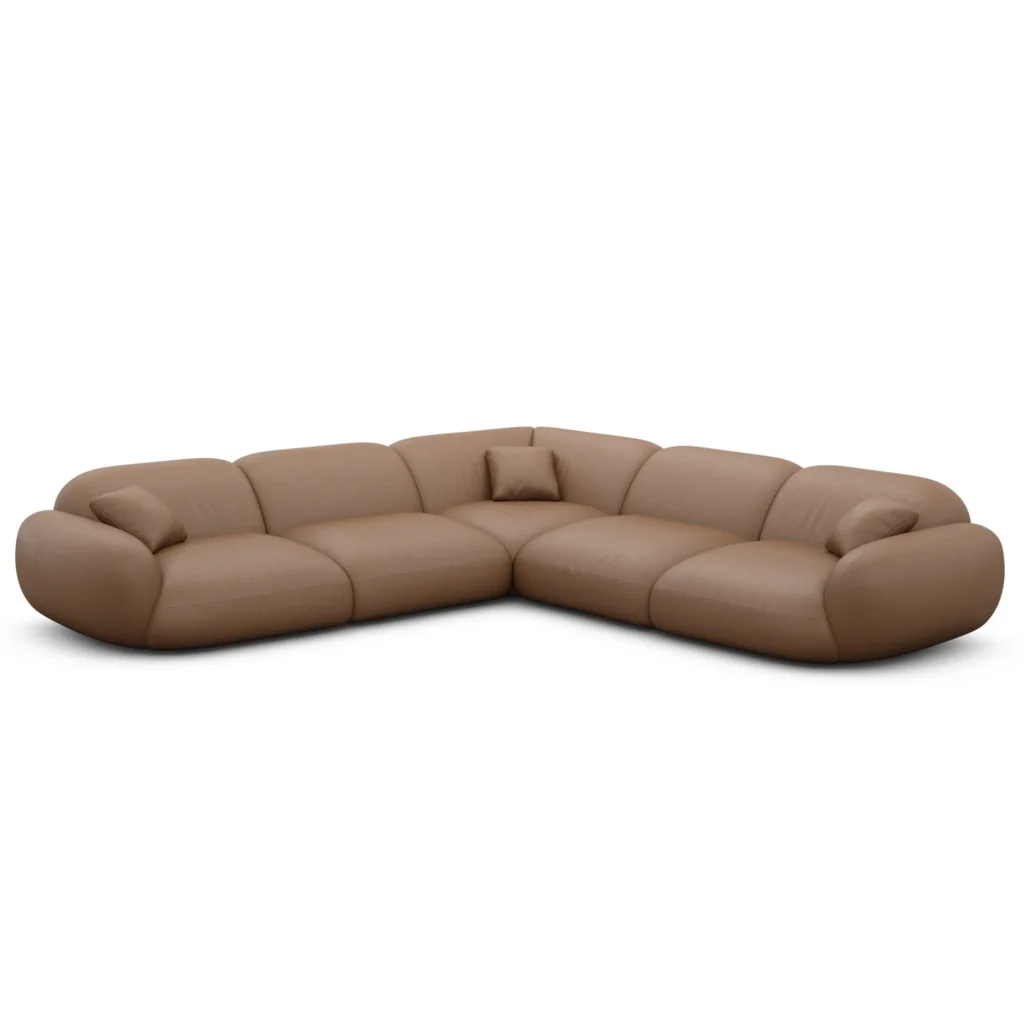 Kunstleder Ecksofa Elara