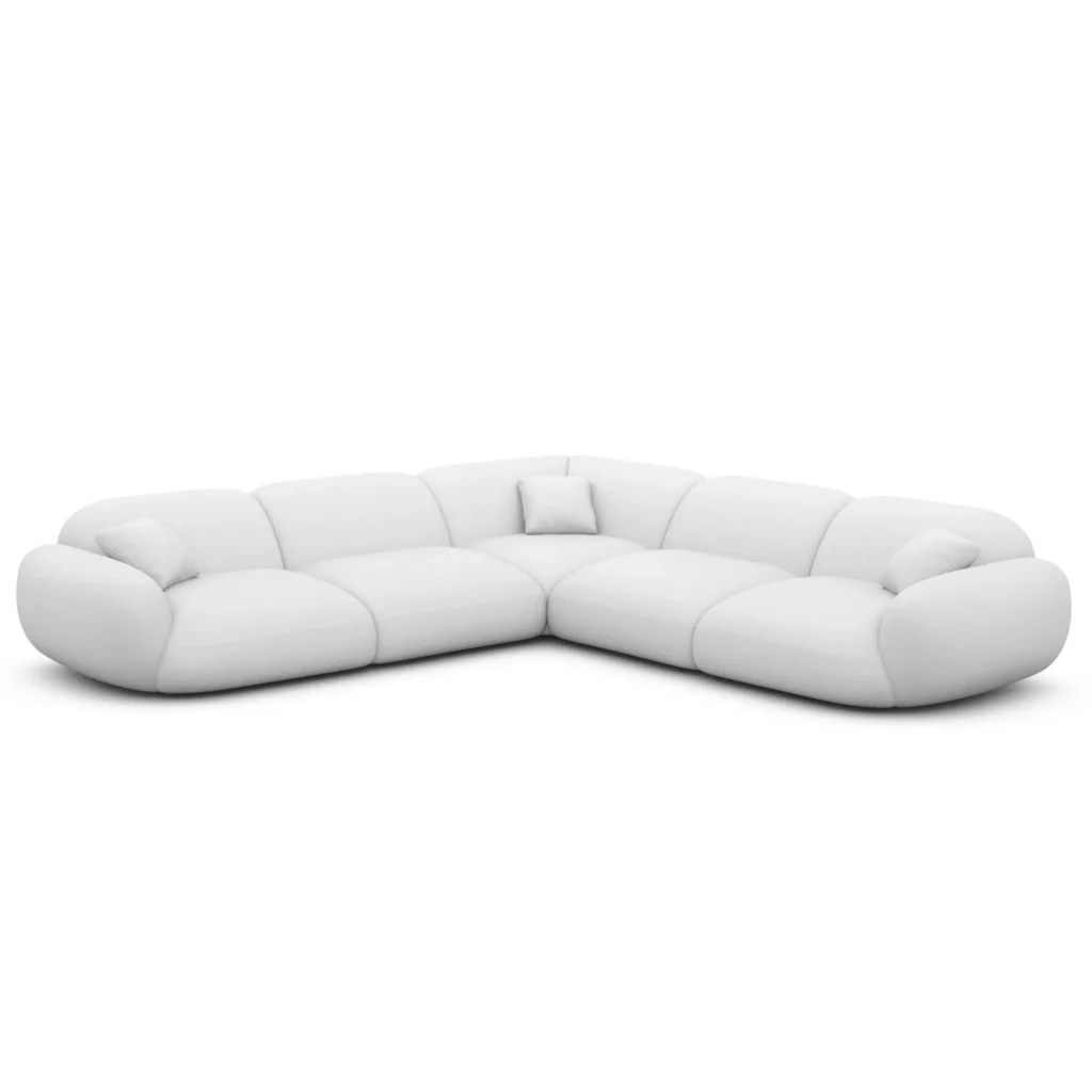 Kunstleder Ecksofa Elara