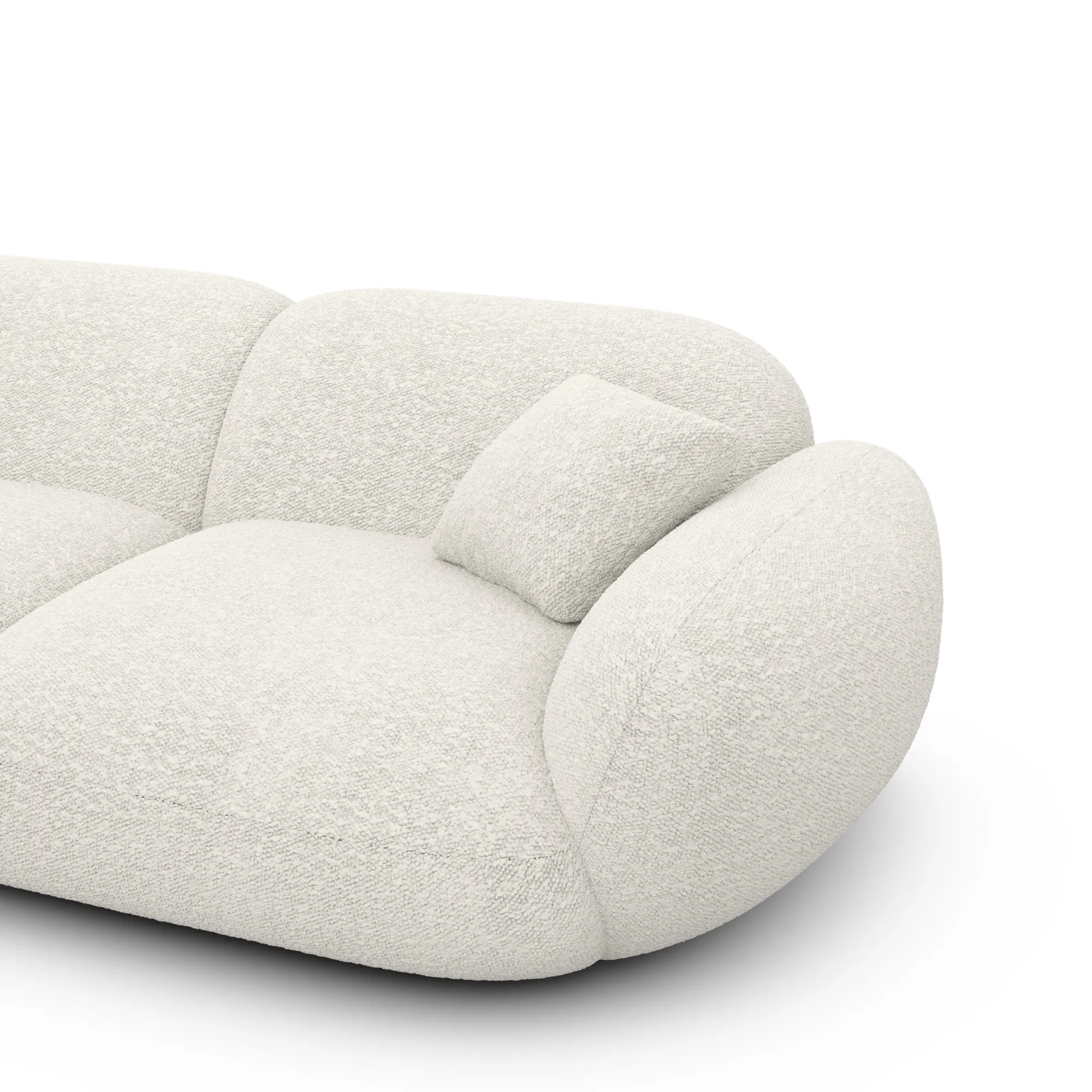 Bouclé Sessel Elara – Bild 13