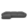 Bouclé L-Form Sofa Elara – Bild 3