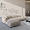 Bouclé L-Form Sofa Elara – Bild 6