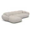 Bouclé L-Form Sofa Elara – Bild 16