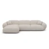 Bouclé L-Form Sofa Elara – Bild 17