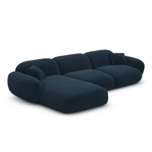 Cord L-Form Sofa Elara