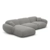 Strukturstoff L-Form Sofa Elara – Bild 45