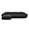 Samtstoff L-Form Sofa Elara – Bild 77