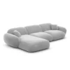 Samtstoff L-Form Sofa Elara – Bild 91