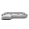 Samtstoff L-Form Sofa Elara – Bild 92