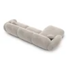 Samtstoff L-Form Sofa Elara – Bild 33
