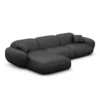 Echtleder L-Form Sofa Elara – Bild 47