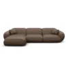 Echtleder L-Form Sofa Elara – Bild 57
