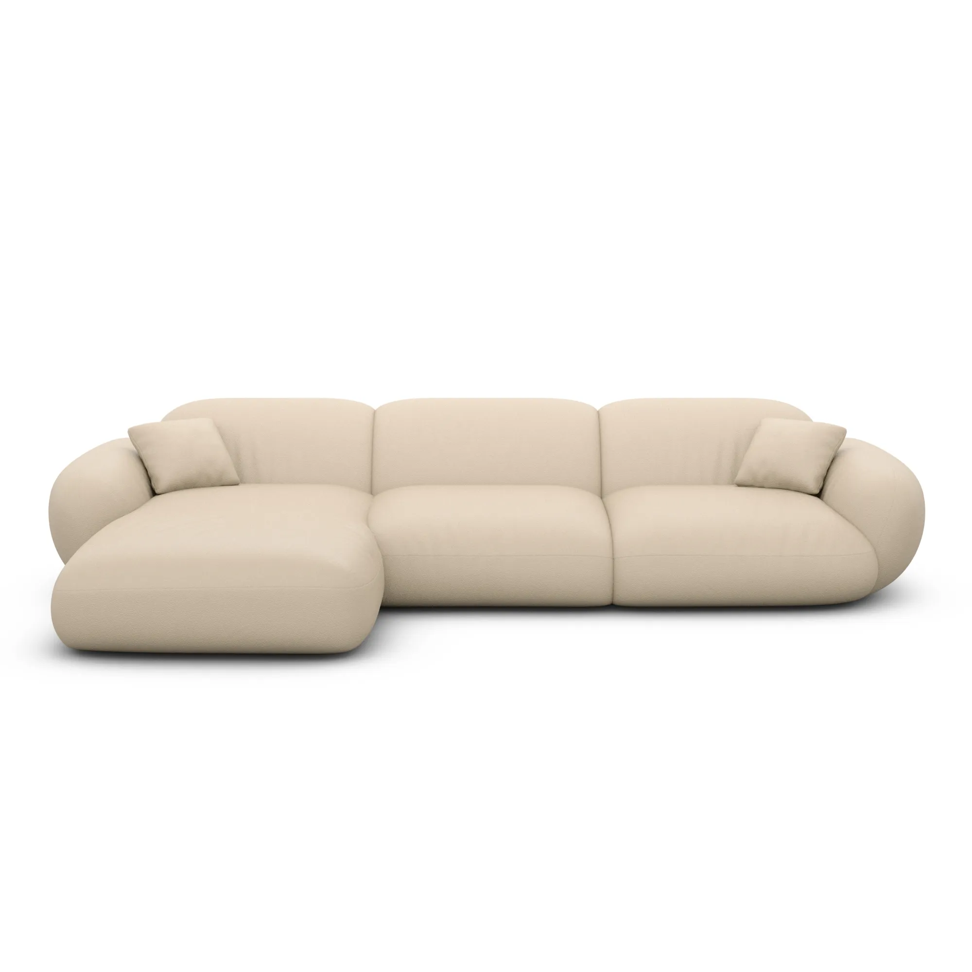 Kunstleder L-Form Sofa Elara – Bild 39