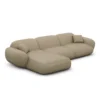 Kunstleder L-Form Sofa Elara – Bild 47
