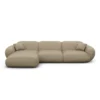 Kunstleder L-Form Sofa Elara – Bild 48
