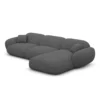 Bouclé L-Form Sofa Elara – Bild 22