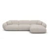 Bouclé L-Form Sofa Elara – Bild 8