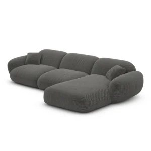 Cord L-Form Sofa Elara