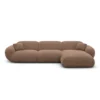 Strukturstoff L-Form Sofa Elara – Bild 64