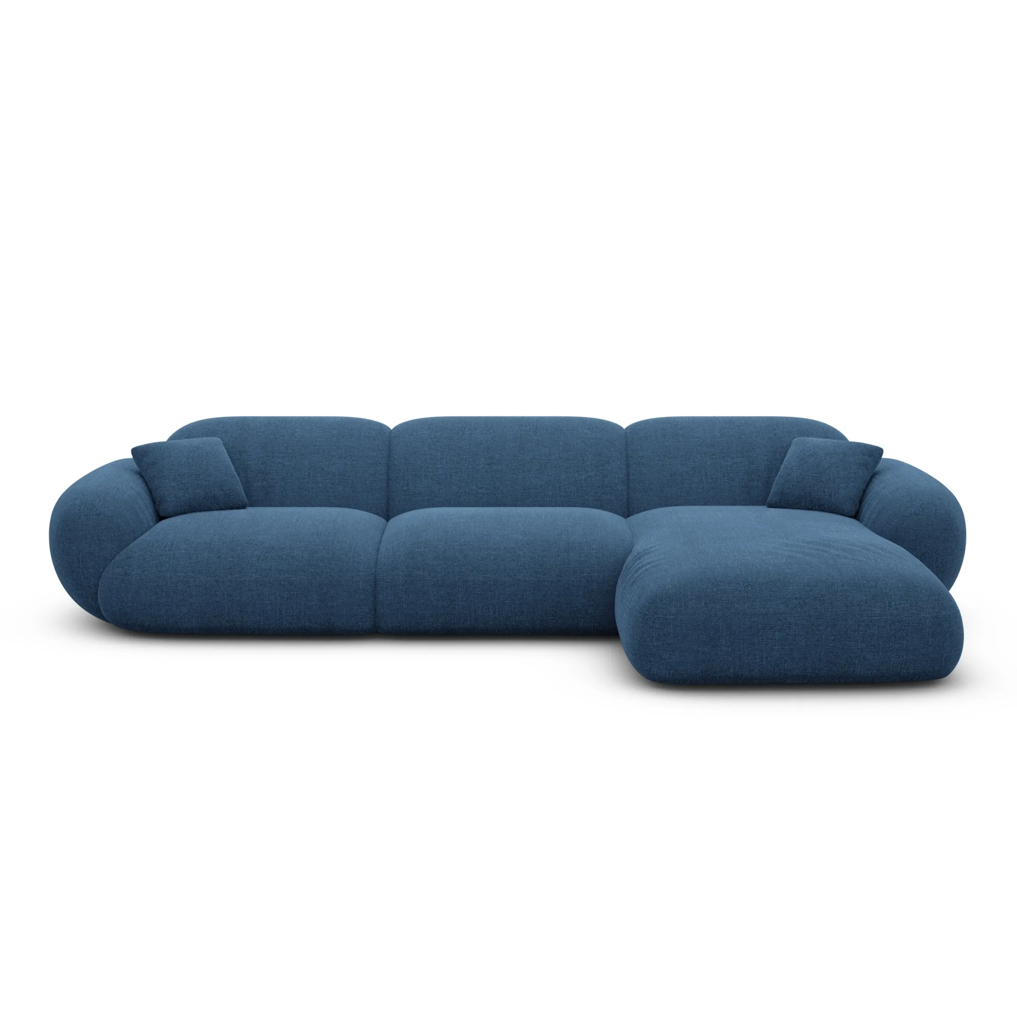 Strukturstoff L-Form Sofa Elara – Bild 70