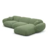 Strukturstoff L-Form Sofa Elara – Bild 72