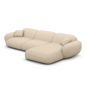 Echtleder L-Form Sofa Elara