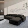 Echtleder L-Form Sofa Elara – Bild 9
