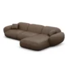 Echtleder L-Form Sofa Elara – Bild 32