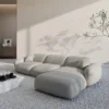 Echtleder L-Form Sofa Elara – Bild 14