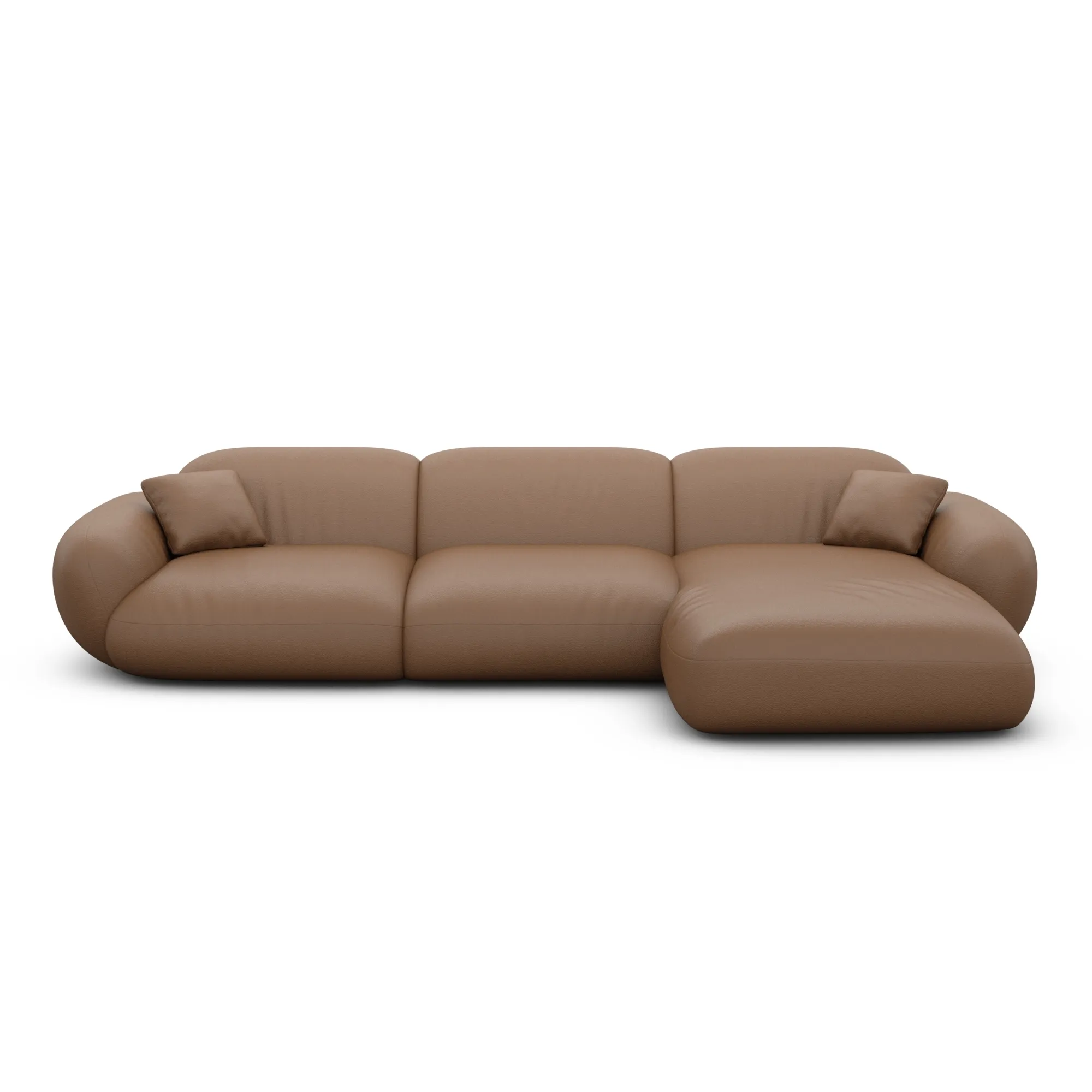 Kunstleder L-Form Sofa Elara – Bild 21