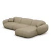 Kunstleder L-Form Sofa Elara – Bild 23