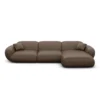 Kunstleder L-Form Sofa Elara – Bild 27