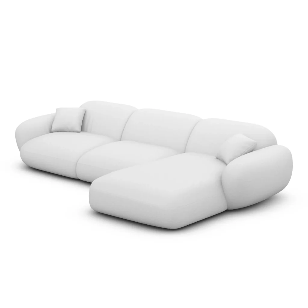 Kunstleder L-Form Sofa Elara
