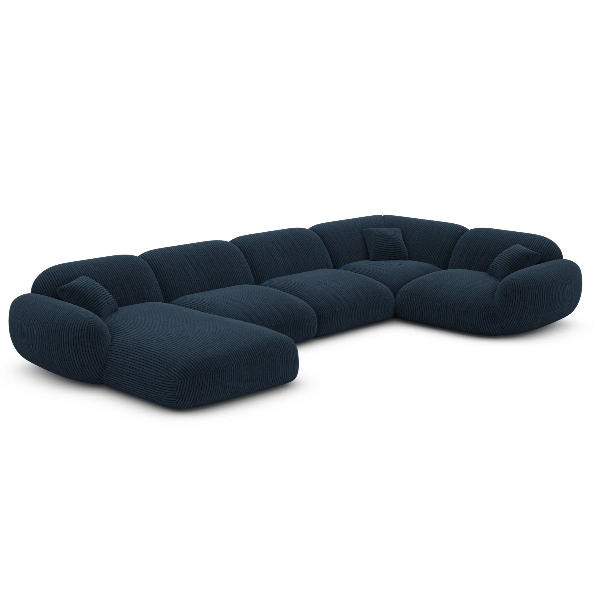 Cord U-Form XL Wohnlandschaft Elara – Bild 21