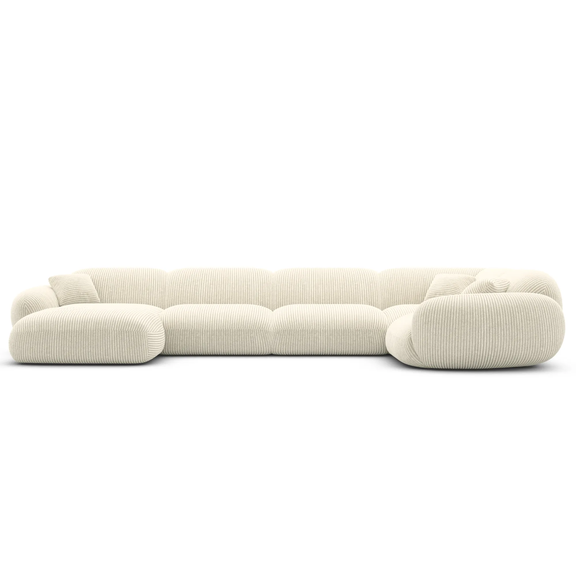 Cord U-Form XL Wohnlandschaft Elara – Bild 28